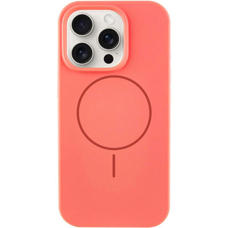 Силіконовий чохол з MagSafe для iPhone 11 Pro Max Watermelon red