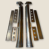 Порог зовнішний ВАЗ 2170,2171,2172 у зборі 10 деталів вир-во Україна, фото 2