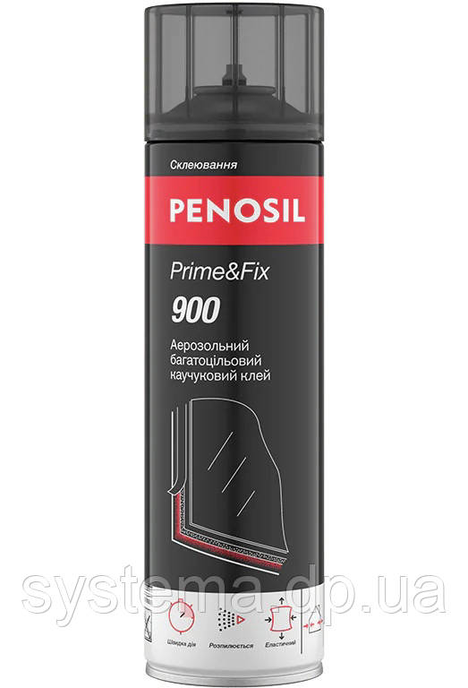 PENOSIL Prime&Fix 900 - Універсальний аерозольний клей та ґрунтовка на основі синтетичного каучуку