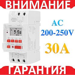 Таймер тижневий SINOTIMER TM919B програмований на DIN рейку