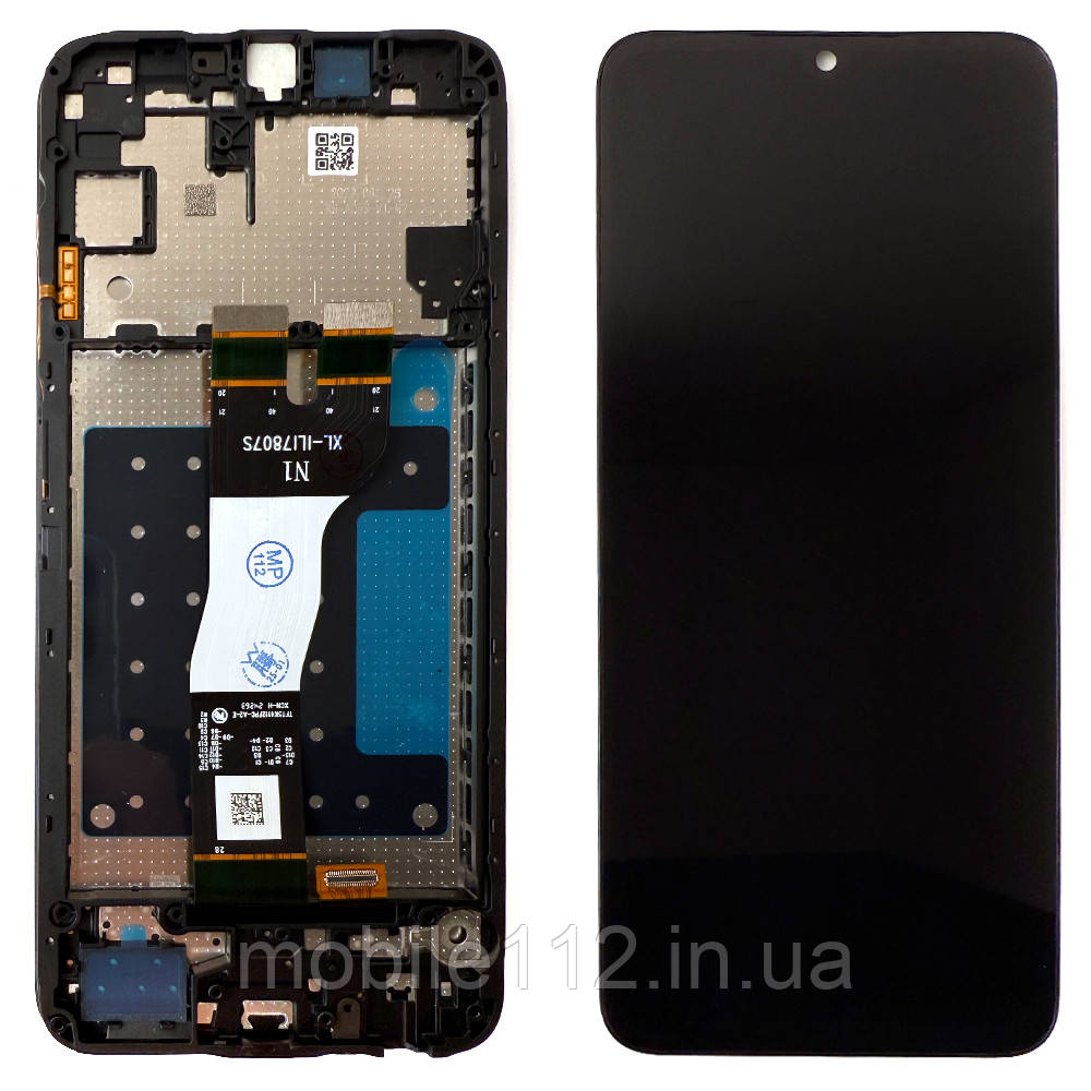 Екран (дисплей) Samsung Galaxy A05s 2023 A057F + тачскрин оригінал Китай з рамкою