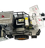 Спецтехніка дитяча асфальтоукладчик сірий металопластик 1:40 звук світло рухомі елементи 21*8*11см (TK-31090), фото 6