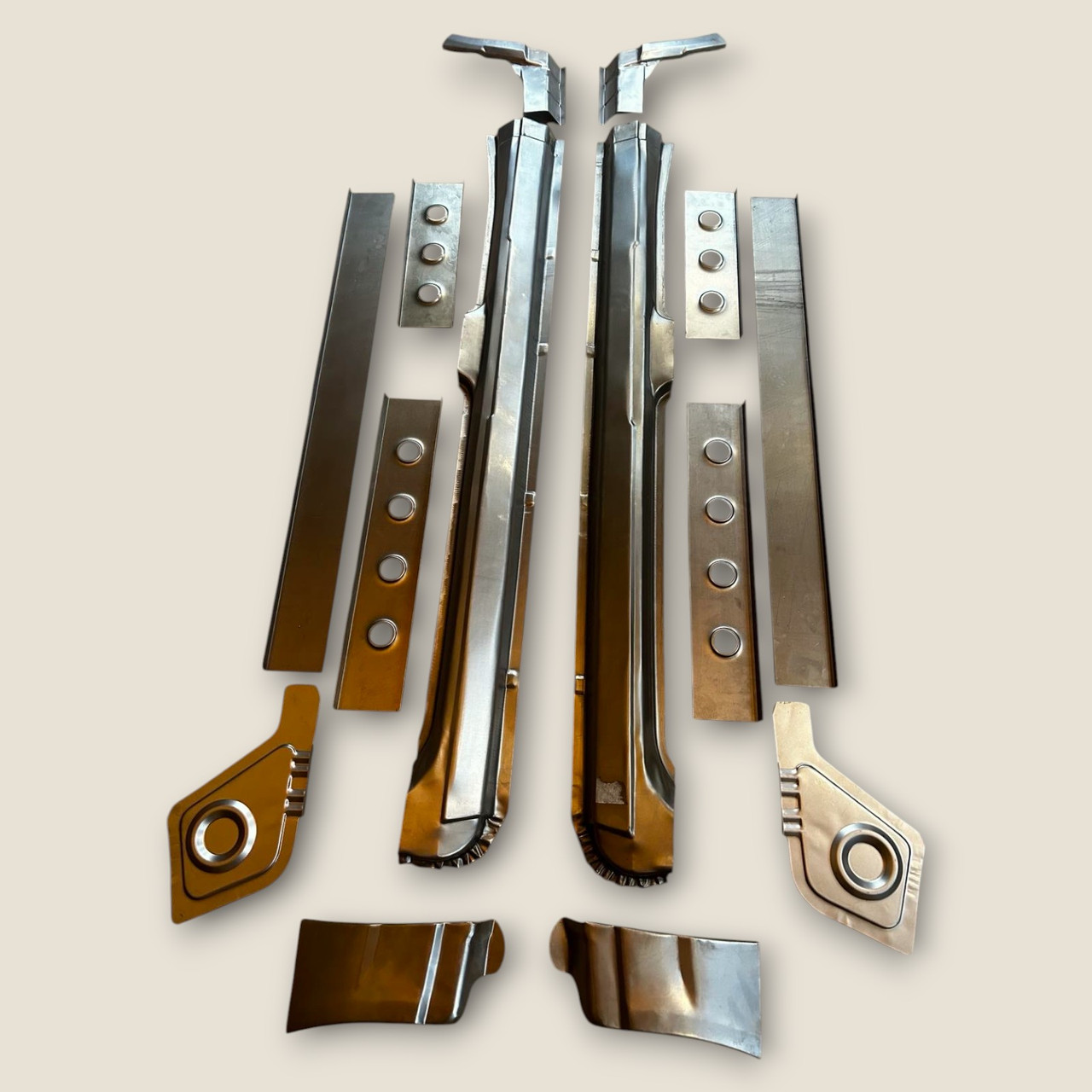 Порог зовнішний ВАЗ 2170,2171,2172 комп - 14 деталів, фото 1