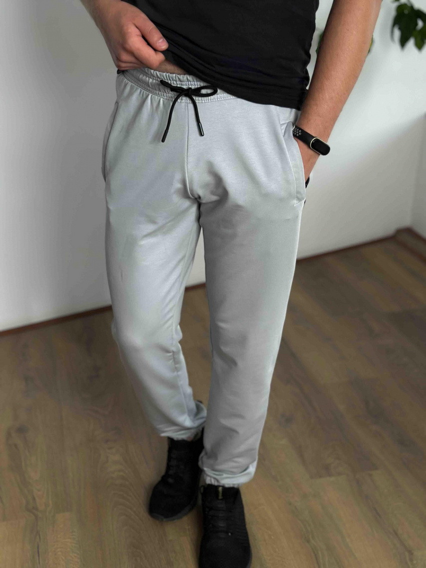 Спортивні штани IceMan 11090 СІРІ 95% бавовна 5% еластан XL(Р), фото 1