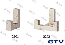 Гачки для одягу GTV WZ-К2201-К2202 інокс