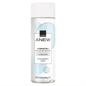 Зволожувальна міцелярна вода з гіалуроновою кислотою ANEW, AVON, 200 мл