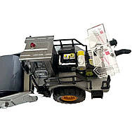 Спецтехніка дитяча асфальтоукладчик сірий металопластик 1:40 звук світло рухомі елементи 21*8*11см (TK-31090), фото 7