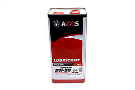 Олива моторн. AXXIS 5W-30 С4 RN0720 Gold Sint (Каністра 4 л) AX-2189