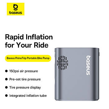 Портативний Міні Насос Baseus PrimeTrip Series black (C11169000121-00)