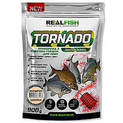 Підгодовування з ефектом гейзера Real Fish "Tornado" Лин-карась Марципан
