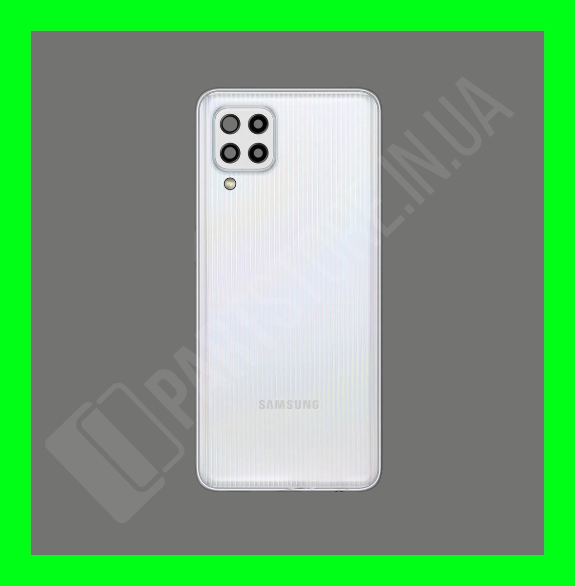 Кришка Samsung M32 M325 White зі склом камери