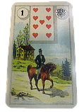 Grand Tableau Lenormand oracle cards. Карти Великий Розклад Ленорман, фото 6