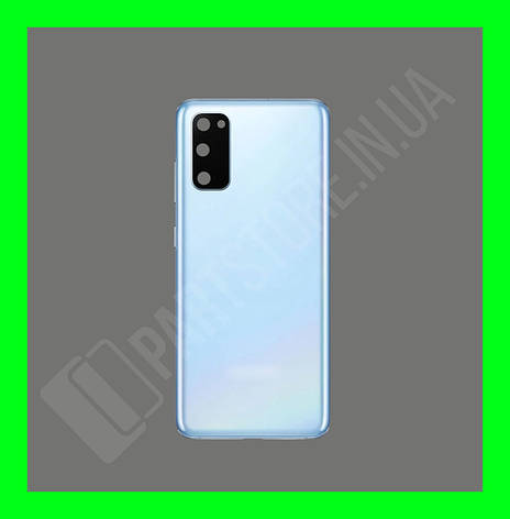 Кришка Samsung S20 G980 Light Blue зі склом камери, фото 1
