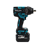 Зручний акумуляторний гайковерт Макіта 36V 9AH Компактний гайковерт Makita DTW850BL Безщітковий гайковерт, фото 3