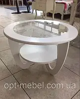 Стіл журнальний "ГОРІХ" бежевий