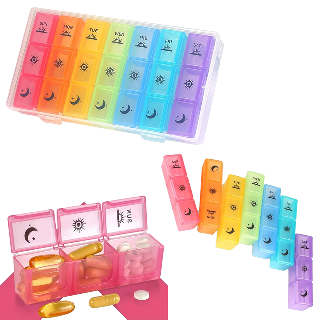 Тижневий органайзер для таблеток