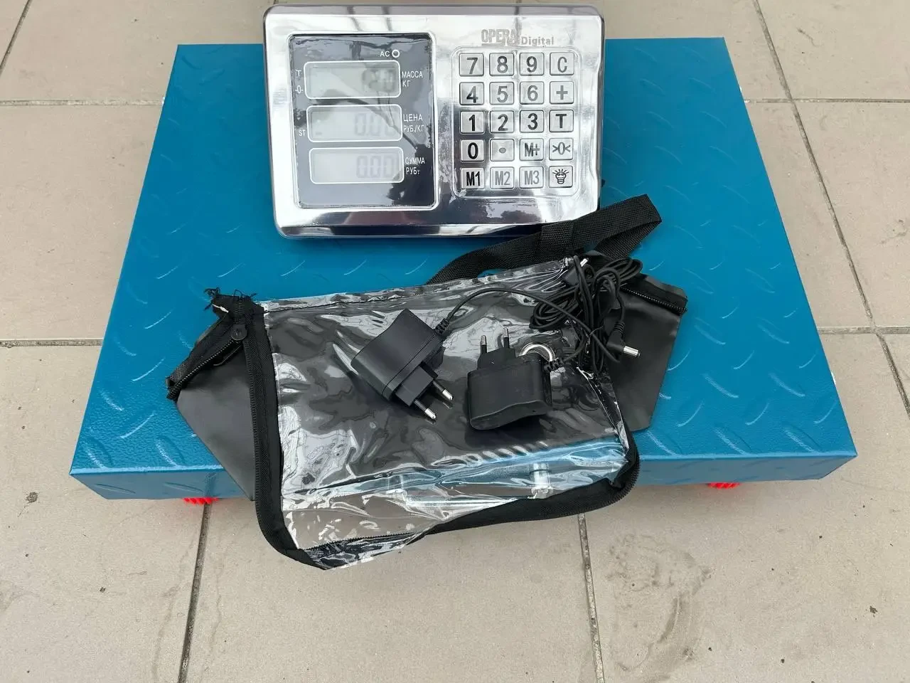 Ваги 300 кг Wi-Fi бездротові електронні платформні OPERA 300 42х52 см, фото 1