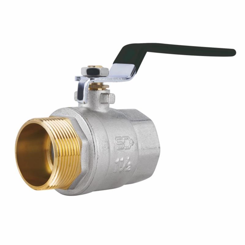 Кран кульовий SD Plus 1" 1/2 ВН для води (важіль) SD605W40