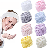 Напульсники-нарукавники для вмивання рожеві (пара), фото 4