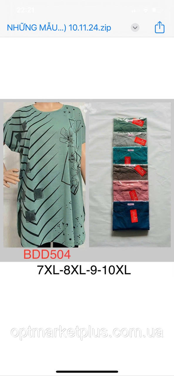 Туніки жіночі, батал (7ХЛ-10ХЛ) гуртом купити від складу 7 км Одеса, фото 1