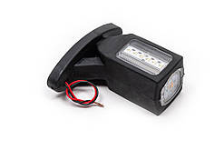 Габарит "ріжки" прямий 10см 12/24v червоний+білий+жовтий 6+6+3LED "Thoc Auto" (2шт)