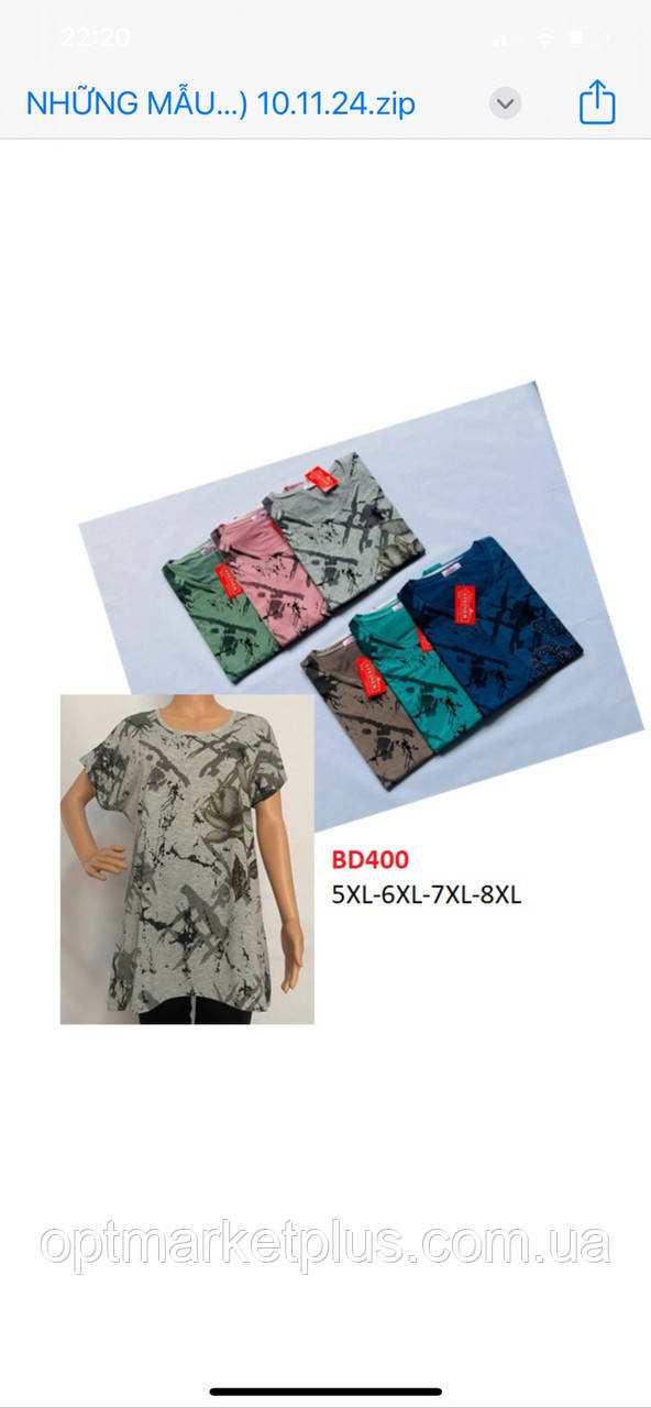 Туніки-футболки жіночі, батал (5ХЛ-8ХЛ) гуртом купити від складу 7 км Одеса