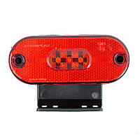 Габарит червоний 110х40мм 12/24V Led 3 діода (2шт)