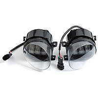 Додаткові LED фари Volkswagen 45W W/Y (6000 k,5000 lum) Jetta,T5,Golf,caddy 04-10
