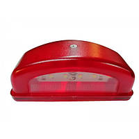 Підсвічування номера 12/24V діодне 6 LED Червона "Form Plas" (2шт)