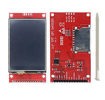 Дисплей 2.4-дюйма TFT-модуль, драйвер ILI9341 (сенсорна панель з стілусом)
