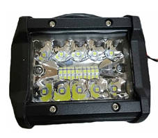 Фара-LED Квадрат 60W 95х70х50мм (3Wх20) 10/30V Дальнє/Spot (D3 60W) (1шт)