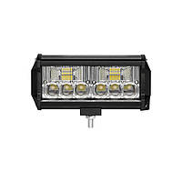Фара-LED Прямокутник 36W 165х85х65мм (16LED) 10/30V Дальнє/COMBO з Лінзою (1шт) JR-K-36W