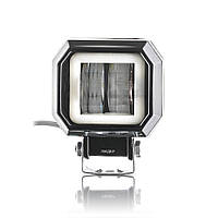 Фара-LED Квадрат 20W (10Wх2) 10/30V 85х75х50мм Ближнє світло (1шт) Білий обід