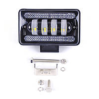 Фара-LED Прямокутник 60W (15Wх4) 10/30V 150х90х65мм Ближнє-Перевернута 0496-60W (Flood)