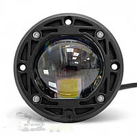 Фара-LED-Bi круглі S-28 15W 75х50мм 10/80V W/Y