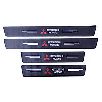 Плівка захисна на Пороги Карбон 4D Mitsubishi