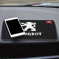 Килимок торпеди антиковзаючий Peugeot (200x130)