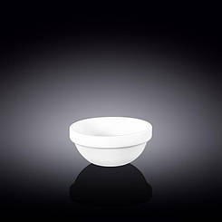 Ємність порцелянова Wilmax для закусок і соусів 60 мм колір білий WL-992685/A