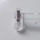 Плічки Вішачки Тремпеля для Нижньої Білизни з Прищіпками прозорі Польща, фото 2