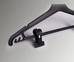 Плічка-вішалка з перекладиною із затискачами — 35 см (50), фото 5