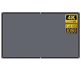 ⇒ Black Crystal 4К Screen (100") - преміальний ALR екран для проектора, з кутом огляду 180°