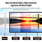 ⇒ Black Crystal 4К Screen (100") - преміальний ALR екран для проектора, з кутом огляду 180°, фото 3