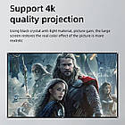 ⇒ Black Crystal 4К Screen (100") - преміальний ALR екран для проектора, з кутом огляду 180°, фото 7