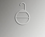 Плічка-вішалка 10 см для шарфів, краваток і ременів (50), фото 5