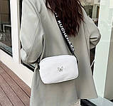 Прямокутна молодіжна сумка крос-боді нейлон 2 кольори, фото 4