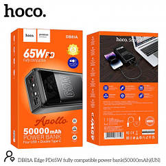Power Bank Hoco DB81A Apollo PD65W fully compatible power bank 50 000mAh