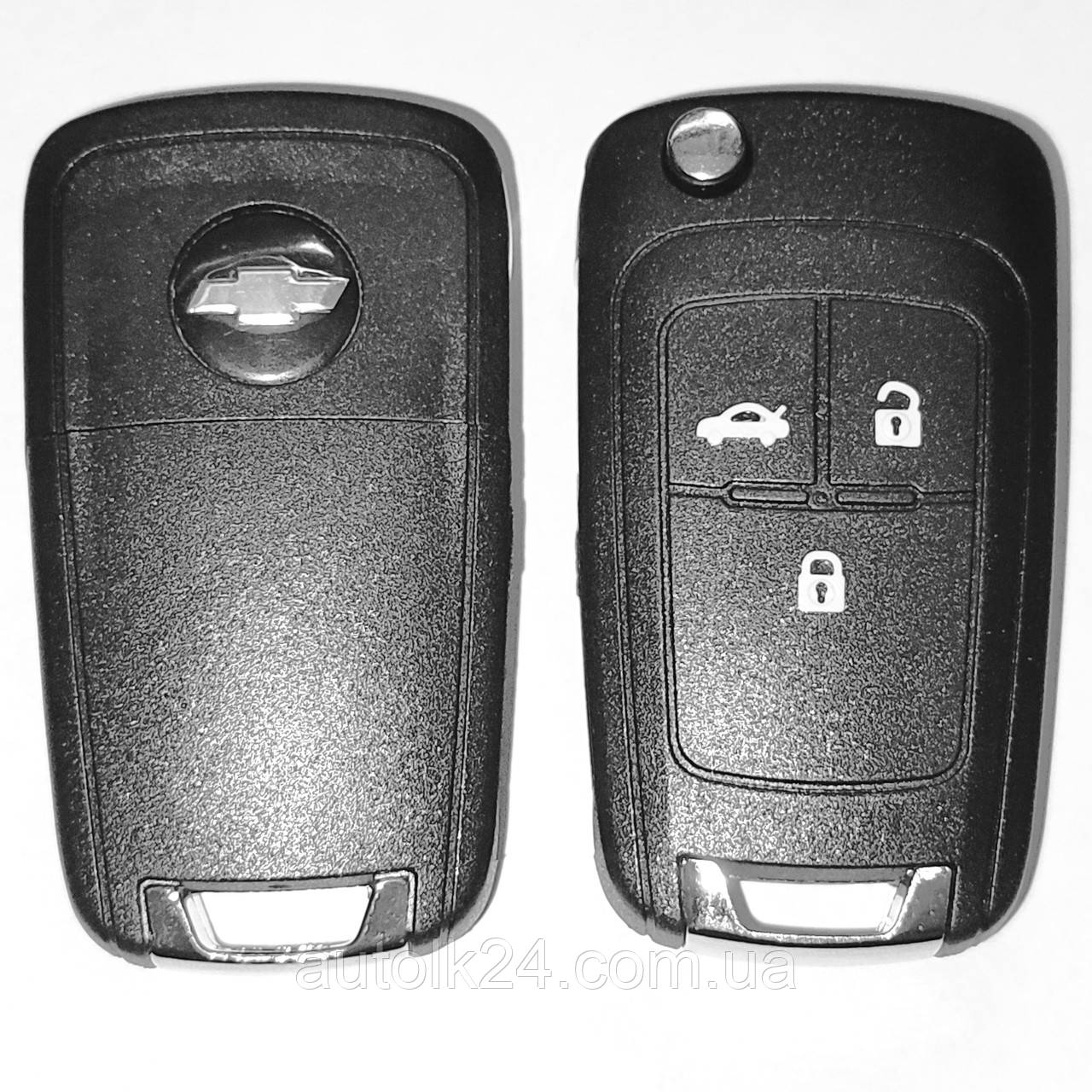 Корпус викидного ключа Chevrolet 3 кнопки