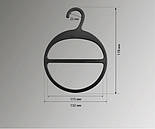 Кільце для шарфів 13 см, фото 4