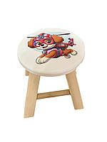 Стілець дерев'яний дитячий Табурет дитячий Ручної роботи "Скай" 25x25x24 см.