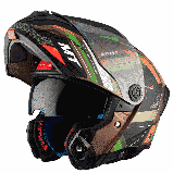 Мотошолом MT ATOM 2 SV BAST A6 Matt Green, фото 3